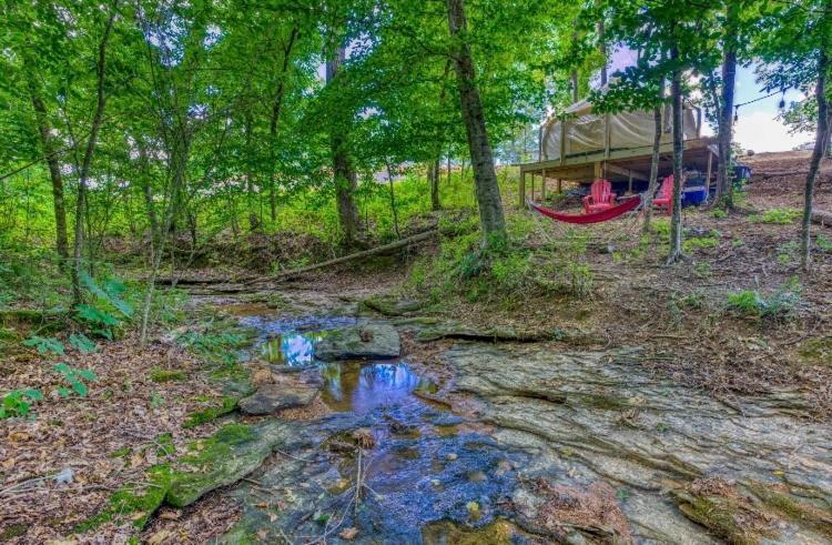 The Aries-A Stargazing, Luxury Glamping Tent Rogersville エクステリア 写真